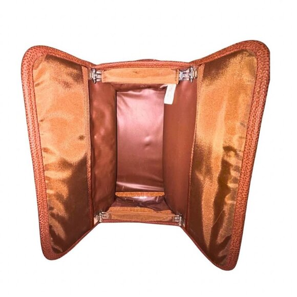 Vintage Karl Lagerfeld Men’s Dop Kit Travel Toiletries & Shaving Bag 11” X 4” 6” - Picture 2 of 7